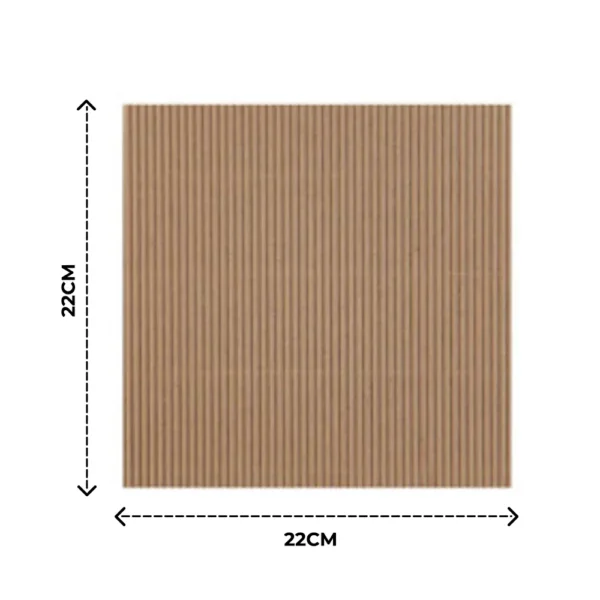 Brown Pizza Liner – Durable Corrugated Paper Liner for Fresh, Grease-Free Pizza Boxes