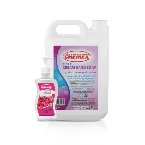 Cream Hand Soap Floral
