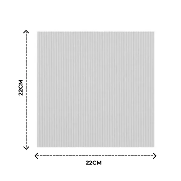 White Pizza Liner – Corrugated Paper Liner for Pizza Boxes